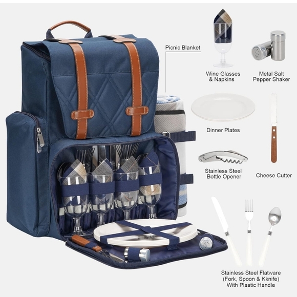 Picnic Backpack - Picture 3 of 6